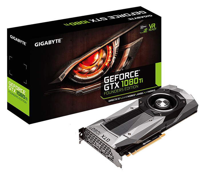 Placa video GeForce GTX 1080 Ti Founders Edition cutie