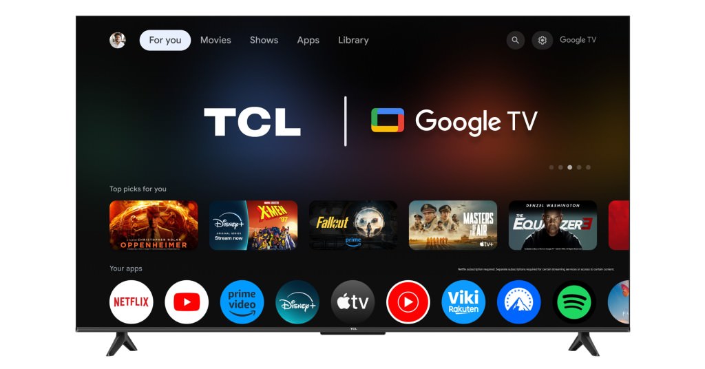 Televizor TCL cu Google TV și 138 cm diagonală la super preț de Black Friday 2025